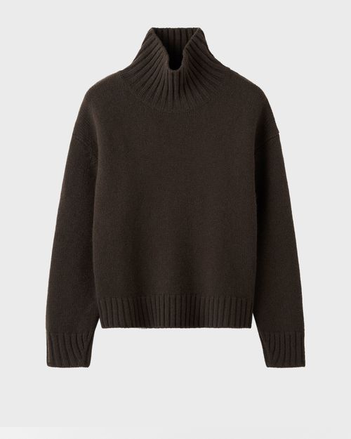 Almada Sweater Nola Turtleneck Chocolate