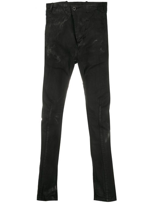 Skinny fit trousers - Black