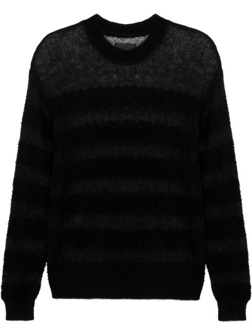 Crew-neck jumper - Black