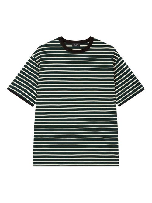 Striped T-shirt - Green