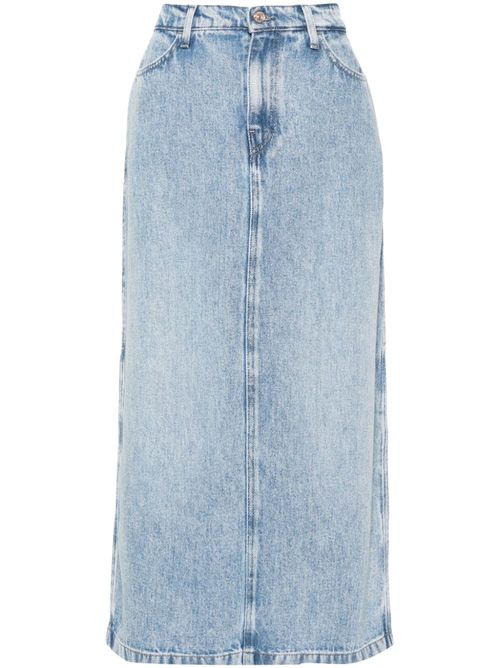 Abyss denim midi skirt - Blue