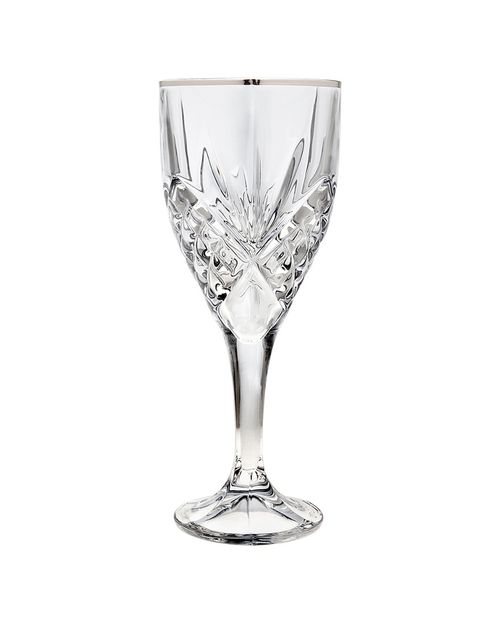Dublin Set of 4 Platinum 9oz Goblets