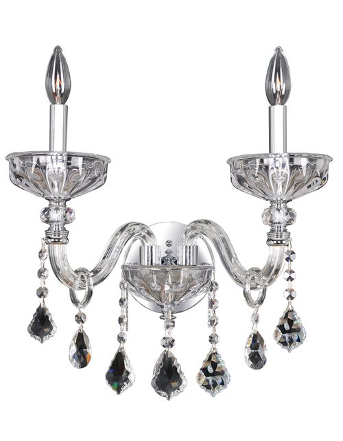 Chrome Wall Bracket from the Clovio Collection