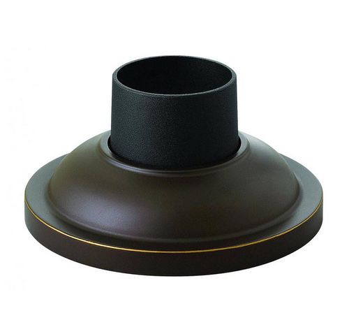 Olde Bronze Pier Mount Base from the Pier Mounts Collection