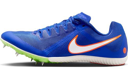 Nike Rival Multi Track & Field Multi-Event Spikes Shoes Cleats DC8749-401 Racer Blue/Safety Orange/White