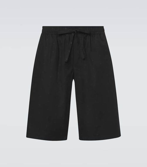 DG cotton Bermuda shorts