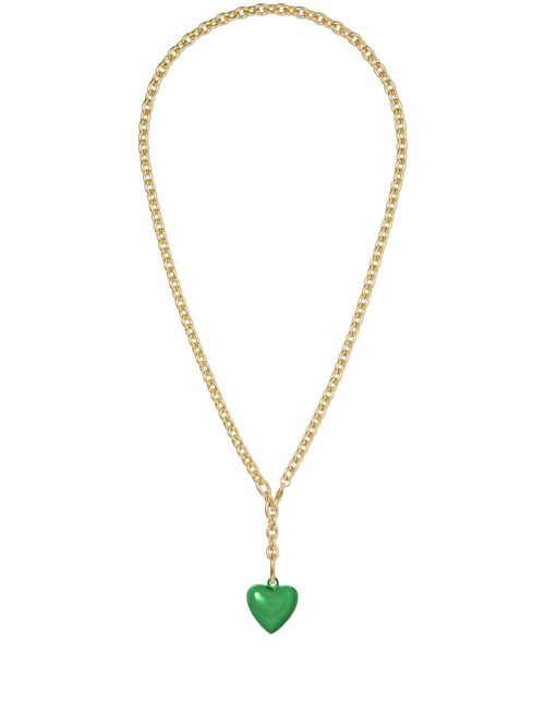 Roxanne Assoulin The Mini Puffy Heart necklace - Gold