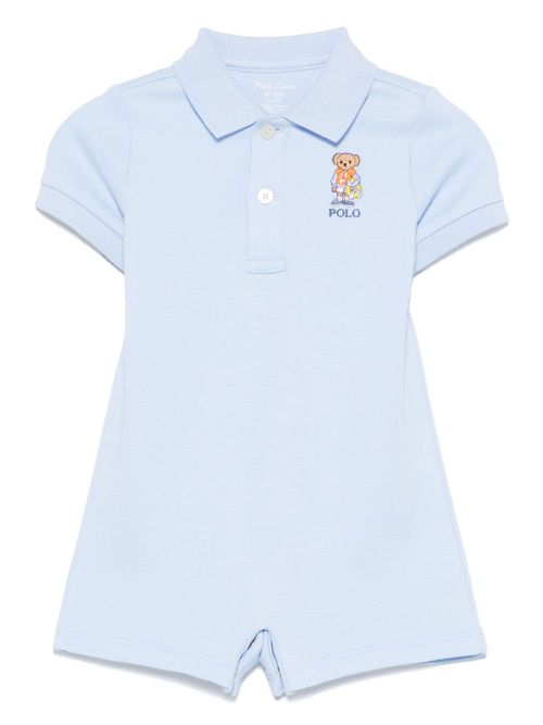 POLO RALPH LAUREN KIDS Polo Bear-motif shorties - Blue