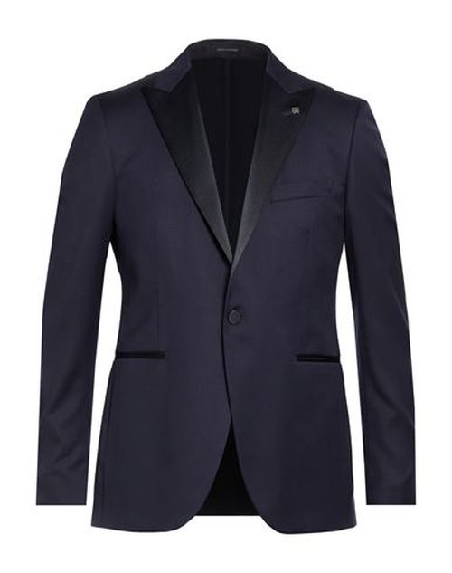 Man Blazer Navy Size 40 Super 110s Wool