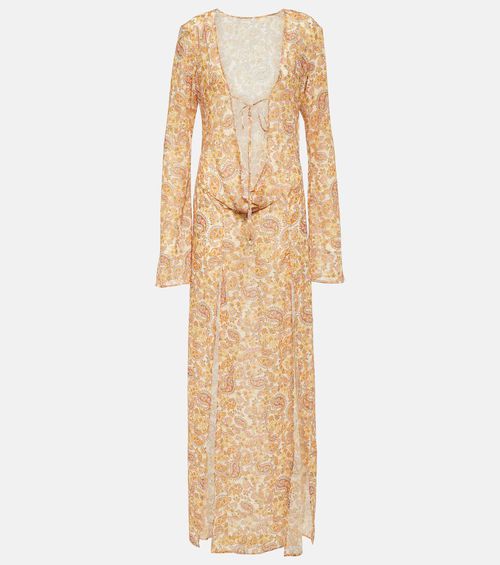 Desert paisley beach dress