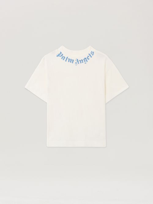 Neck Logo Reg.tshirt S/s Kids  Off White