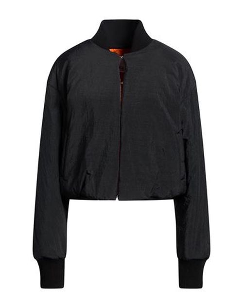 Woman Jacket Black Size 8 Polyamide