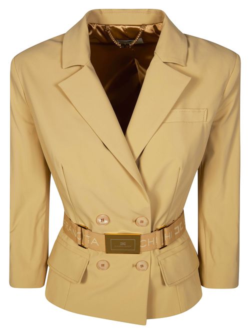 Chic Belted Women's Jacket