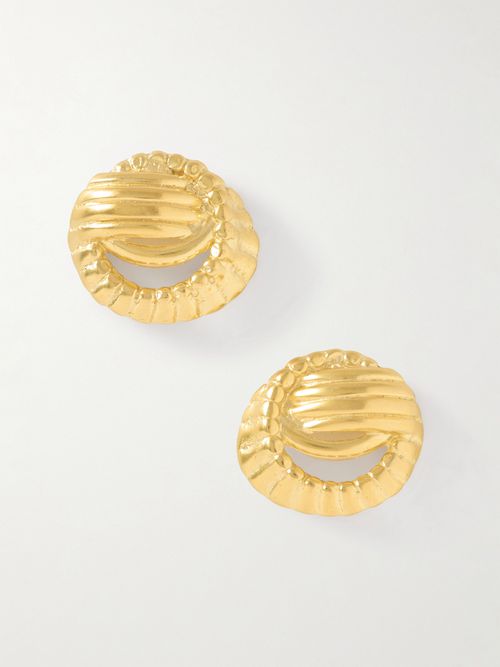 YSSO 여성 Nike Gold-plated Earrings