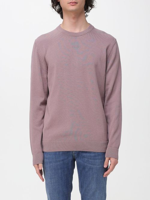 Sweater Men color Red Purple