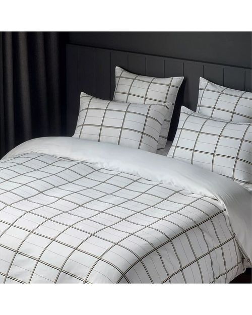 Boss Check 3Pc Duvet Set