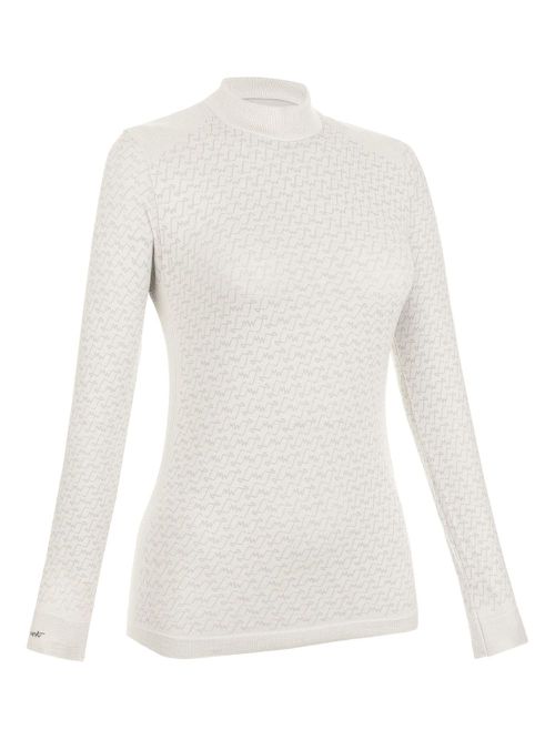 LAMUNT monogram-print jumper - Neutrals