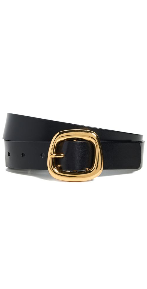 Puffy Buckle Belt True Black