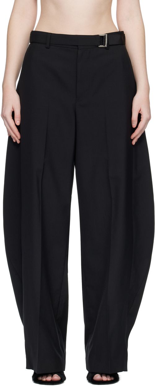 Black Suiting Trousers
