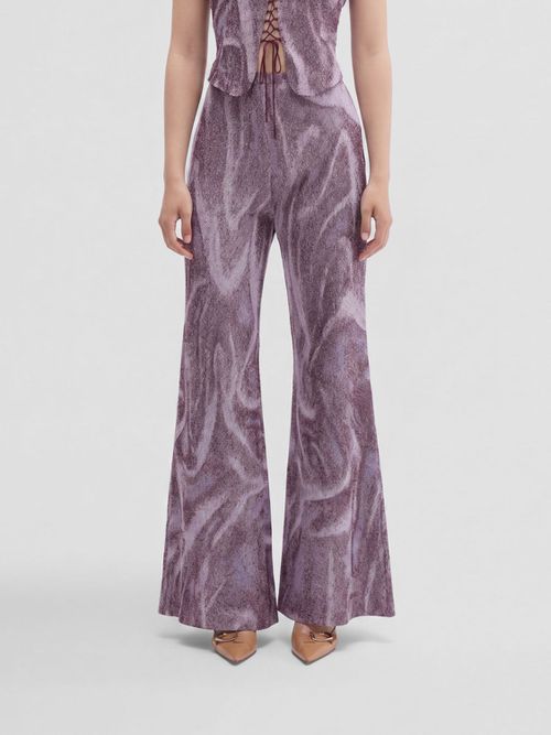 Pants Woman color Lilac