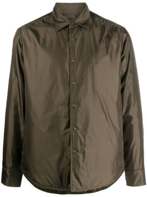 Button-up padded shirt