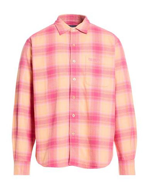 Man Shirt Pink Size L Cotton