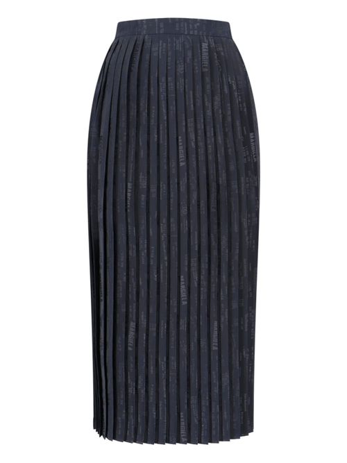 Pleated Midi Skirt