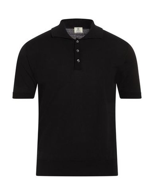 Man Sweater Black Size 42 Cotton