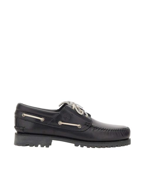 Lake Boat Shoe — Black