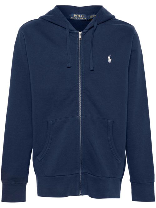 Navy Blue Logo hoodie