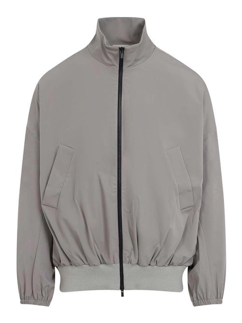 High Neck Vented Track Jacket