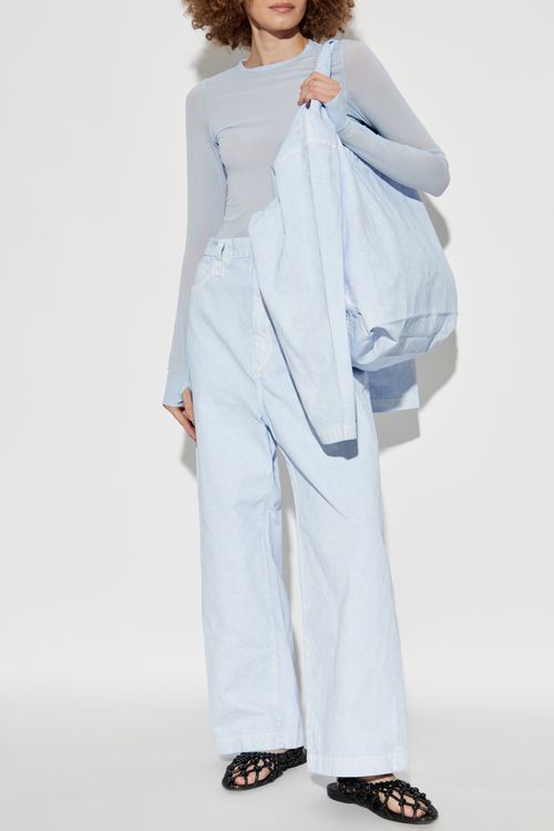 Jeans With Pockets, Women's, Light Blue