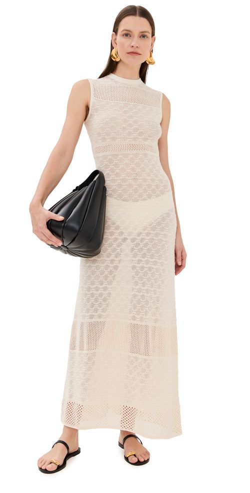 Frontera Maxi Dress Ivory
