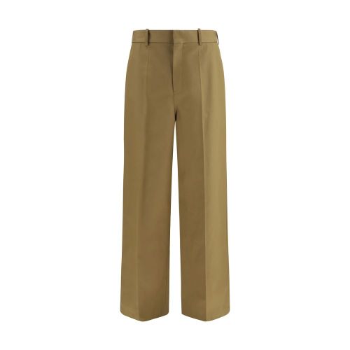 Cotton Twill Chinos — Beige