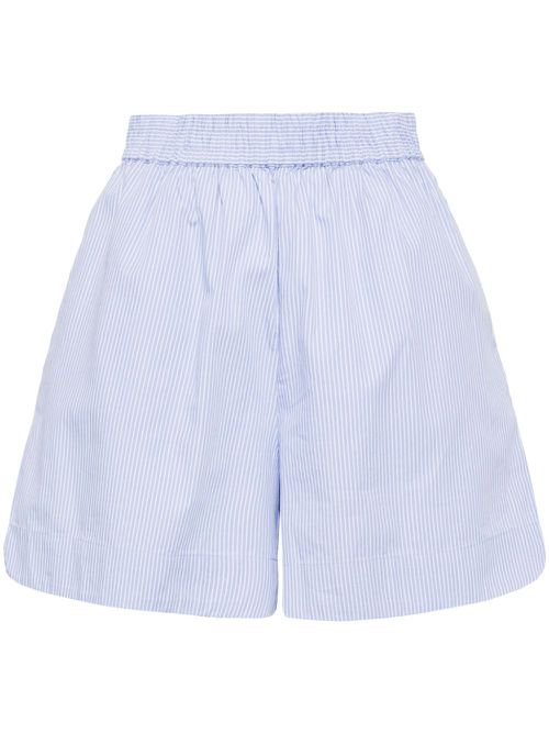 Chiara mid length shorts - Blue