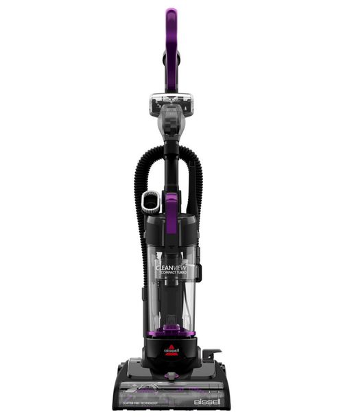 CleanView Compact Turbo Lightweight Vacuum - Black With Purple Accents