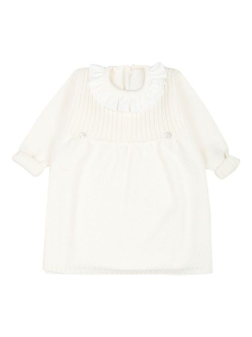 Wool dress - White