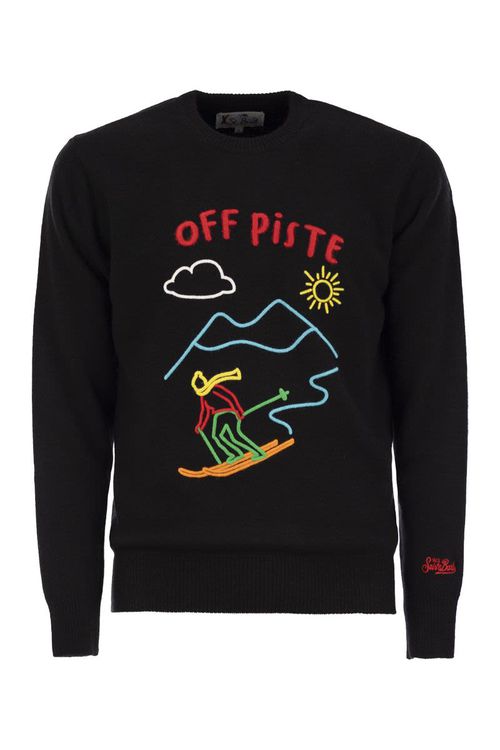 Saint Barth Off Piste Wool And Cashmere Blend Sweater