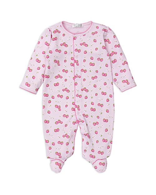 Girls' Printed Cotton Footie - Baby