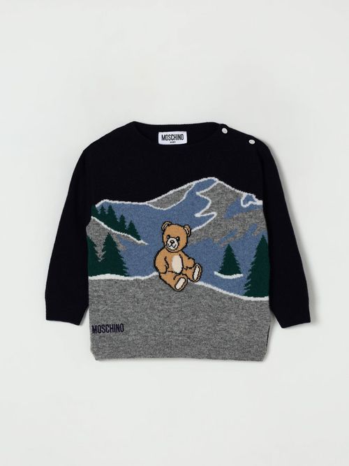 Sweater Kids color Blue