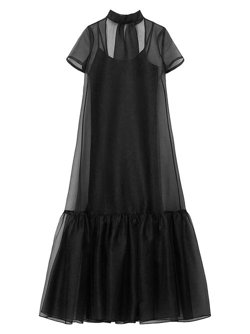 Women's Calluna Organza Maxi Dress - Black