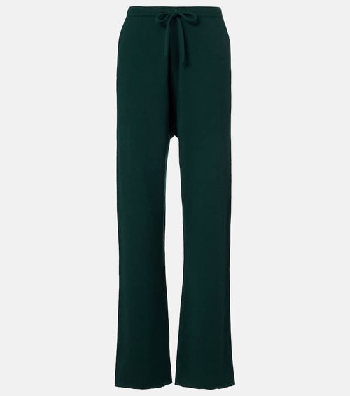 N°142 Run cashmere-blend sweatpants