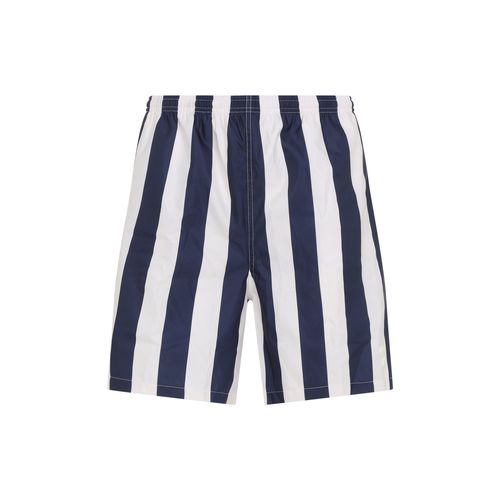 Men's Long Striped Swimsuit