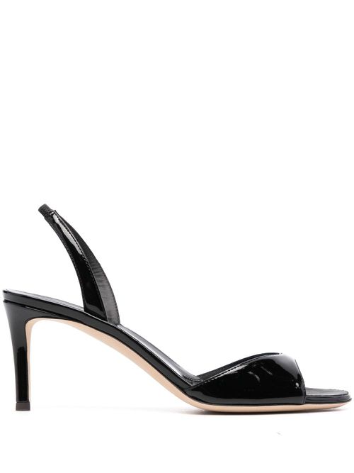 70mm open-toe sandals - Black