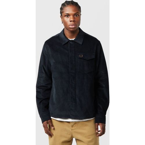 Fred Perry Corduroy Overshirt - Blue