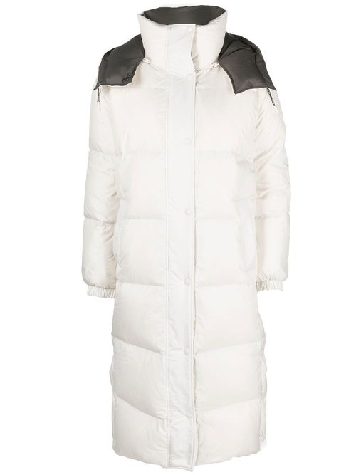 Two-tone reversible padded jacket - Grey