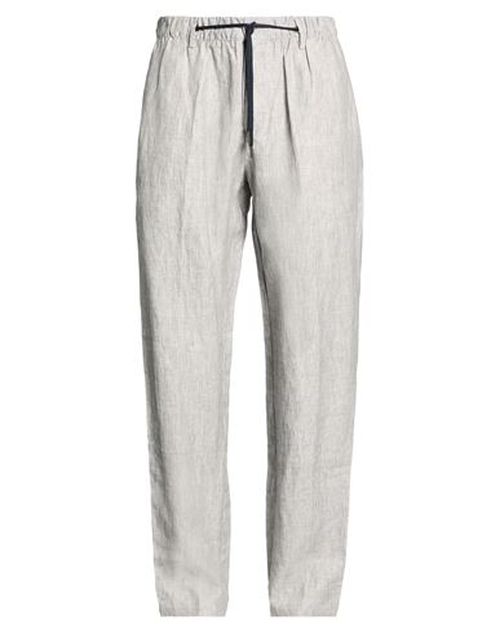 Man Pants Light grey Size 42 Linen