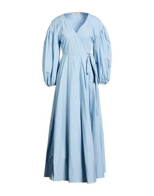 Woman Maxi dress Light blue Size 2 Cotton