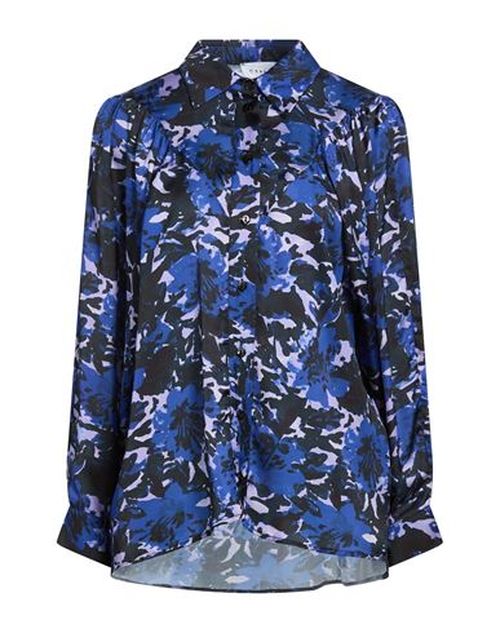 Woman Shirt Blue Size 4 Polyester