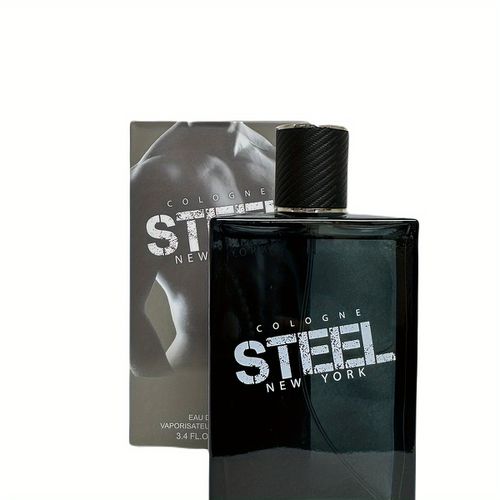 TEMU Men's Eau De Parfum 3.4 Ounces Stee